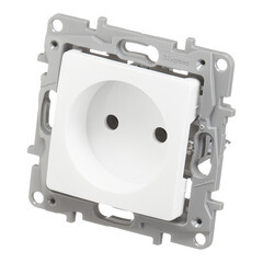 Розетка Legrand Etika встраиваемая белая (672220) - фото 4