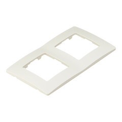 Рамка Legrand Etika двухместная слоновая кость (672512) - фото 4