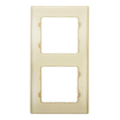 Рамка Legrand Etika двухместная слоновая кость (672512) - фото 3
