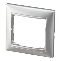 Рамка Legrand Valena одноместная алюминий (694330) - фото 6