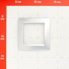 Рамка Simon 15 одноместная алюминий (1500610-033) - фото 3