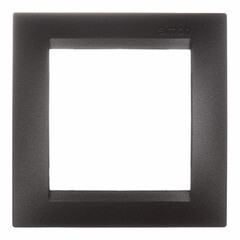 Изображение товара Рамка Simon 15 одноместная графит (1500610-038)