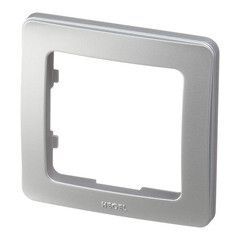 Рамка Hegel Master одноместная серебро (Р401-06) - фото 4