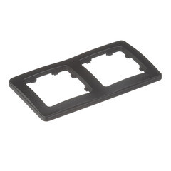 Рамка Hegel Master двухместная черная (Р402-08) - фото 4