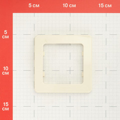 Рамка Hegel Master одноместная слоновая кость (Р401-01) - фото 2