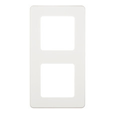 Рамка Legrand Inspiria двухместная белая (673940)