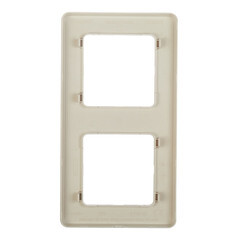 Рамка Legrand Inspiria двухместная слоновая кость (673941) - фото 3