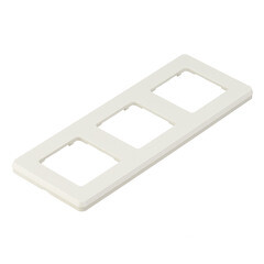 Рамка Legrand Inspiria трехместная слоновая кость (673951) - фото 4