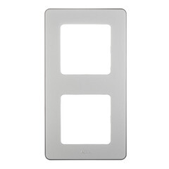 Изображение товара Рамка Legrand Inspiria двухместная алюминий (673942)