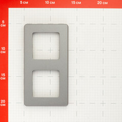 Рамка Legrand Inspiria двухместная дымчатая (673947) - фото 2