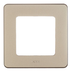 Рамка Legrand Inspiria одноместная шампань (673938) - фото 1