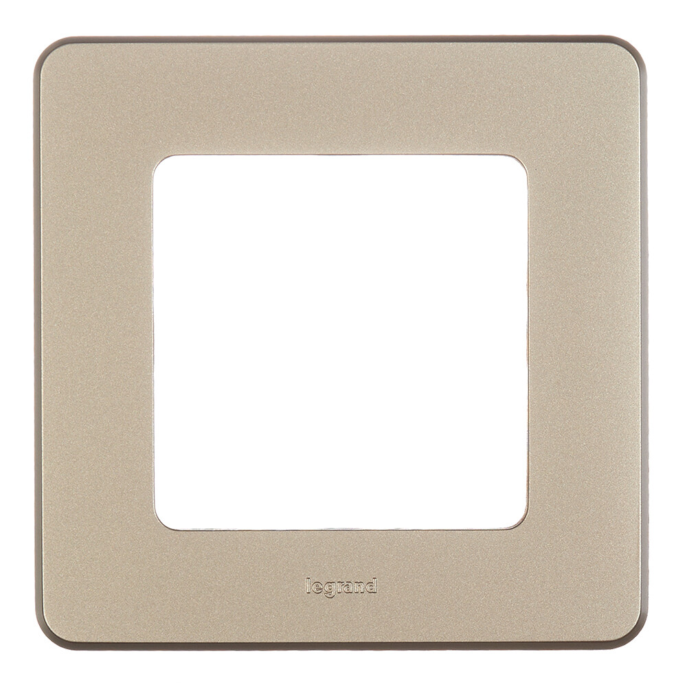 Изображение товара Рамка Legrand Inspiria одноместная шампань для электросетей