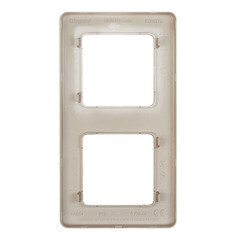 Рамка Legrand Inspiria двухместная шампань (673948) - фото 3