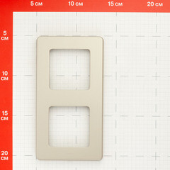 Рамка Legrand Inspiria двухместная шампань (673948) - фото 2