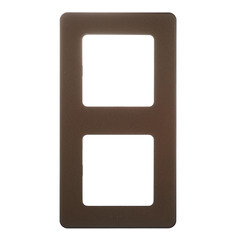 Изображение товара Рамка Legrand Inspiria двухместная бронза (673949)