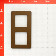 Рамка Legrand Inspiria двухместная бронза (673949) - фото 4