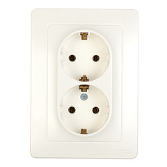 Изображение товара Розетка Systeme Electric Blanca встраиваемая молочная (BLNRS001022)