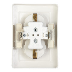 Розетка Systeme Electric Blanca встраиваемая алюминий (BLNRS001023) - фото 3