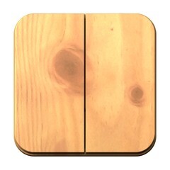 Выключатель Systeme Electric Blanca двухклавишный накладной ясень (BLNVA105005) - фото 2