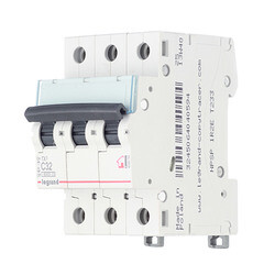 Автоматический выключатель модульный Legrand TX3 3P 32А тип C 6 кА 400 В (404059) - фото 3