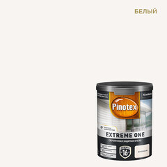 Краска фасадная по дереву Pinotex Extreme One база BW белая 0,9 л - фото 3