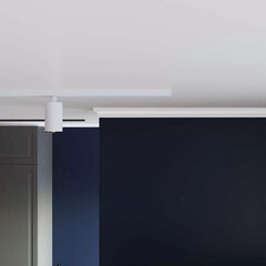 Плинтус потолочный из экополимера ударопрочный 45х30х2000 мм Cosca KX022 - фото 5