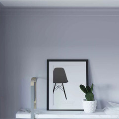 Плинтус потолочный из экополимера ударопрочный 60х60х2000 мм Cosca KX006 - фото 3