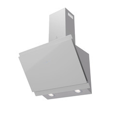 Кухонная вытяжка наклонная Lex Furia 600 White 60 см белая