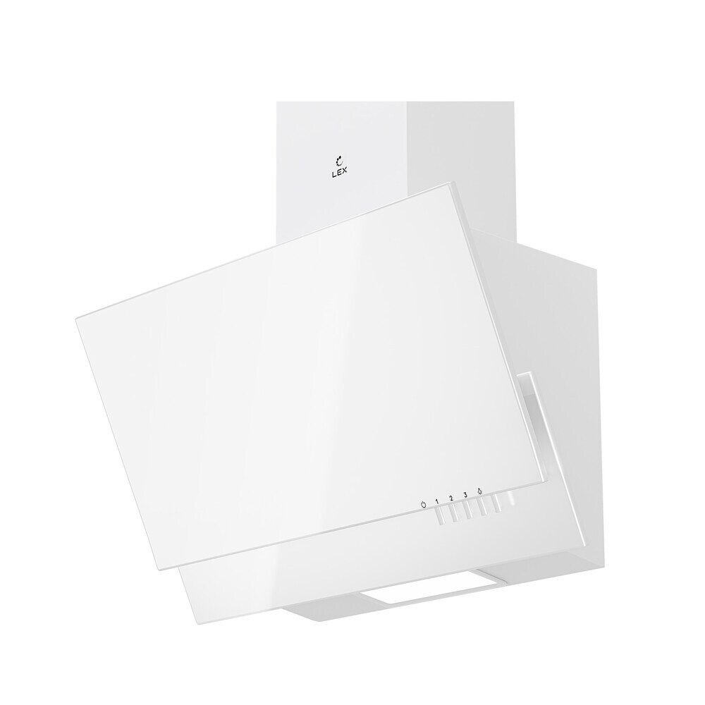 Изображение товара Кухонная вытяжка наклонная Lex Mera 600 White 60 см белая Изображение товара Кухонная вытяжка наклонная Lex Mera 600 White 60 см белая