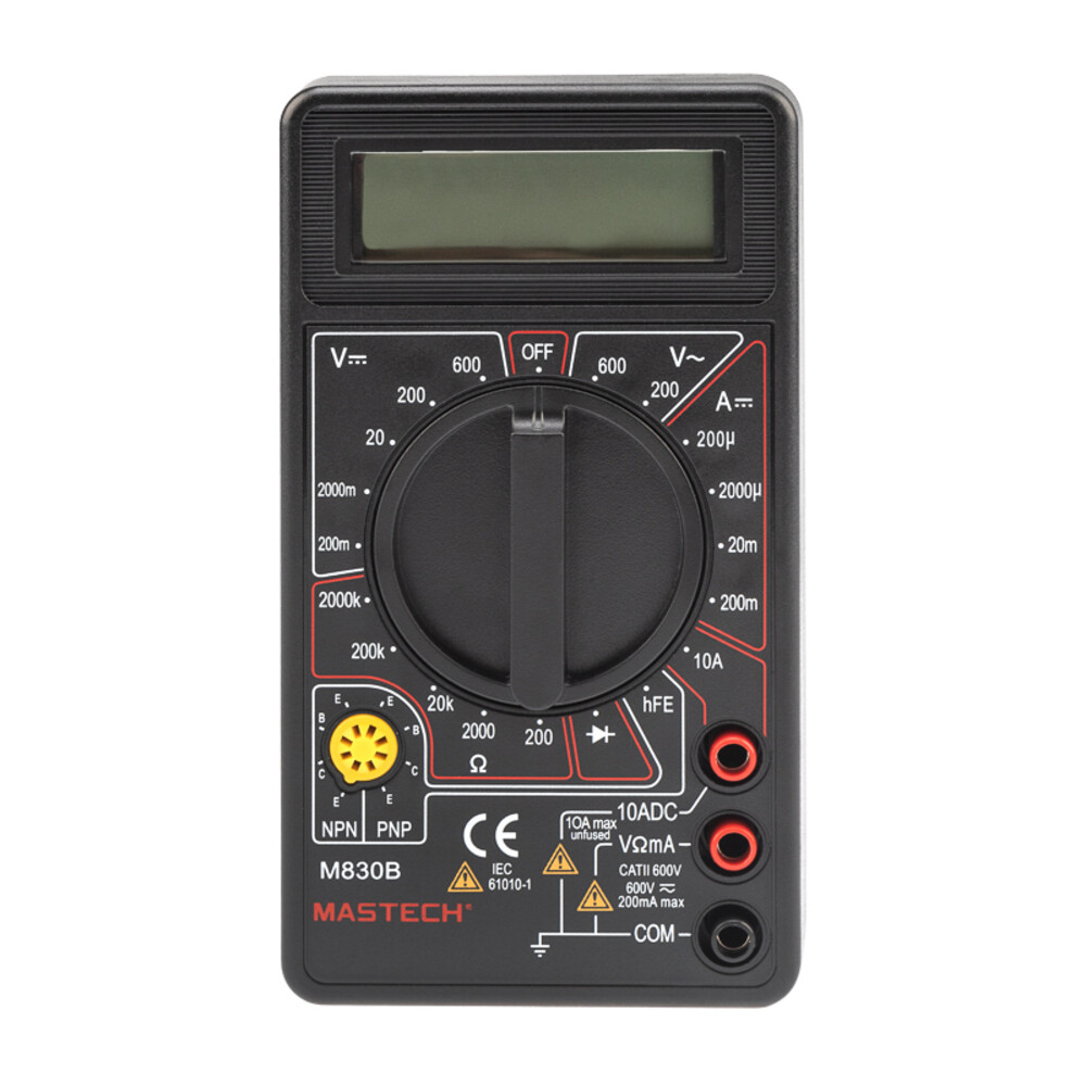 Изображение товара Мультиметр портативный Mastech M830B (13-2001)