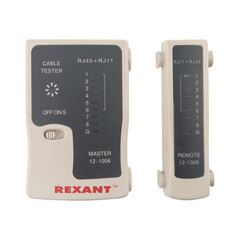 Тестер кабеля Rexant 468 RJ-45/RJ-11 (12-1006) - фото 2