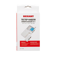 Тестер кабеля Rexant 3468 RJ-45/RJ-11/RJ-12/1394/USB/BNC (12-1003) - фото 10