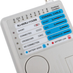 Тестер кабеля Rexant 3468 RJ-45/RJ-11/RJ-12/1394/USB/BNC (12-1003) - фото 5