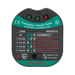 Тестер Mastech MS5902RTD розеток и автоматов (13-1262) - фото 3