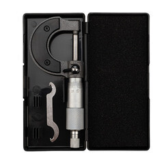 Микрометр Rexant 0-25 мм МК - фото 4