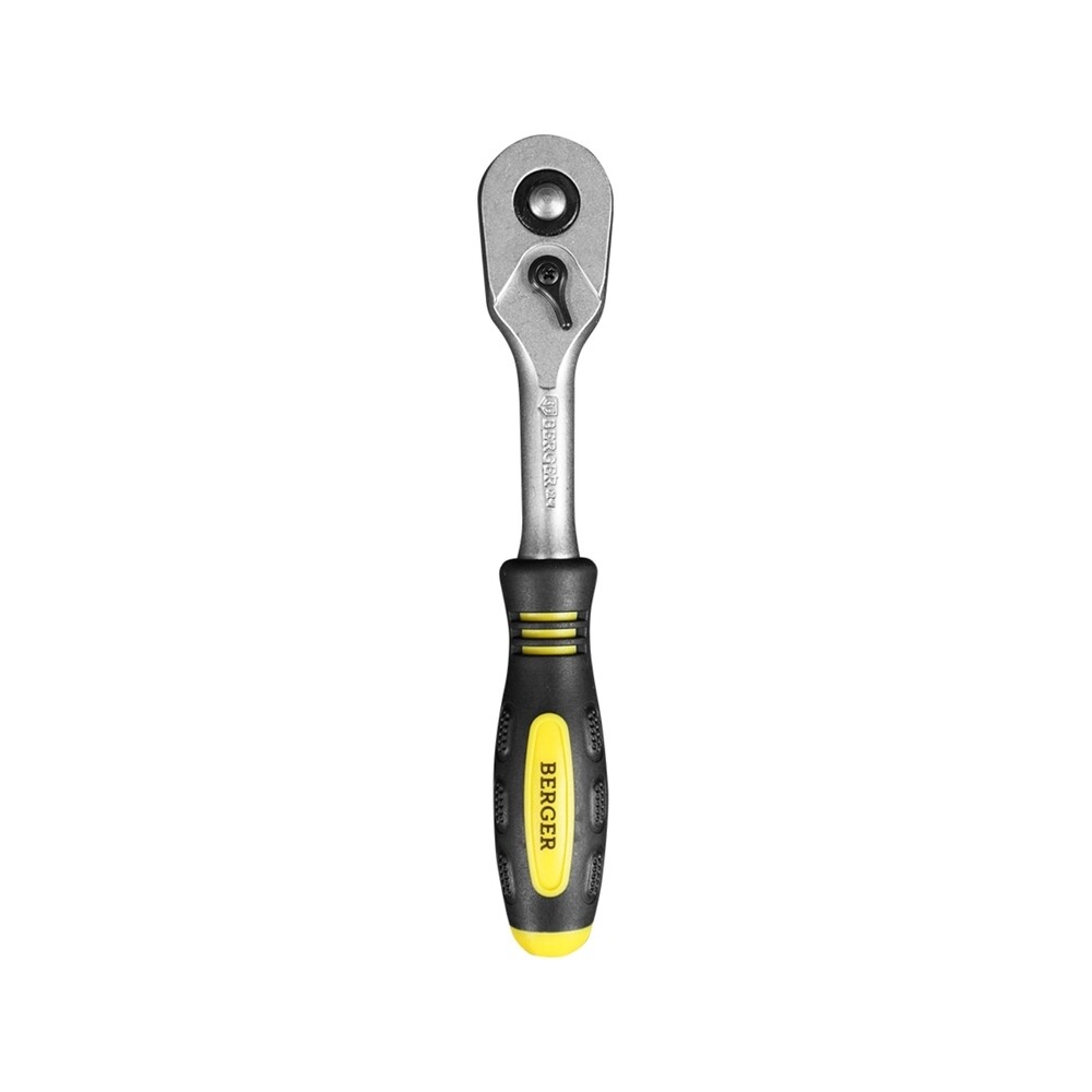 Изображение товара Ключ-трещотка Berger BG2164 3/8х210 мм двухкомпонентная рукоятка