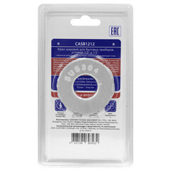 Кран шаровой нержавеющая сталь СТМ 1/2 НР(ш) х 1/2 НР(ш) к бытовой технике проходной вентиль угловой (CASB1212) - фото 6