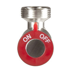 Кран шаровой нержавеющая сталь СТМ 1/2 НР(ш) х 3/4 НР(ш) к бытовой технике проходной вентиль угловой (CASB1234) - фото 2