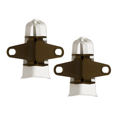 Угол наружный Деконика 70 мм орех антик Г-профиль (2 шт.) - фото 2