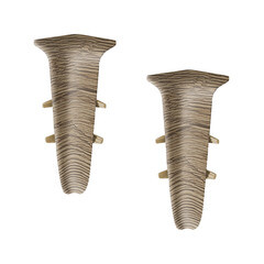 Изображение товара Угол внутренний Деконика 70 мм дуб рустик Г-профиль (2 шт.)