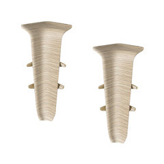 Изображение товара Угол внутренний Деконика 70 мм дуб северный Г-профиль (2 шт.)