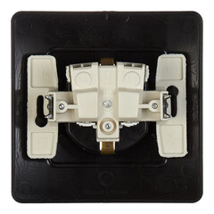 Розетка Systeme Electric Blanca встраиваемая антрацит (BLNRS001016) - фото 3