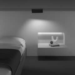 Светодиодный трековый светильник магнитный Maytoni Technical Points Rot Gravity 4000К 20 Вт 6 кв.м черный (TR077-2-20W4K-B) - фото 2