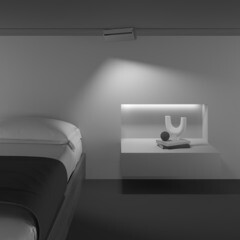 Светодиодный трековый светильник магнитный Maytoni Technical Points Rot Gravity 4000К 20 Вт 6 кв.м белый (TR077-2-20W4K-W) - фото 4