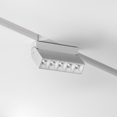 Светодиодный трековый светильник магнитный Maytoni Technical Points Rot Gravity 4000К 10 Вт 3 кв.м белый (TR077-2-10W4K-W) - фото 2