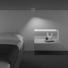 Светодиодный трековый светильник магнитный Maytoni Technical Gravity 3000К 10 Вт 3 кв.м белый (TR077-2-10W3K-W) - фото 5