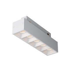 Светодиодный трековый светильник магнитный Maytoni Technical Points Gravity 3000К 10 Вт 3 кв.м белый (TR076-2-10W3K-W) - фото 1