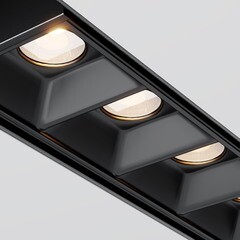 Светодиодный трековый светильник магнитный Maytoni Technical Points Gravity 4000К 20 Вт 6 кв.м черный (TR076-2-20W4K-B) - фото 3