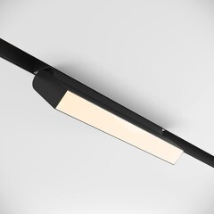 Светодиодный трековый светильник магнитный Maytoni Technical Basis Rot Gravity 3000К 20 Вт 6 кв.м черный (TR075-2-20W3K-B) - фото 5