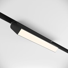 Светодиодный трековый светильник магнитный Maytoni Technical Basis Rot Gravity 4000К 20 Вт 6 кв.м черный (TR075-2-20W4K-B) - фото 4